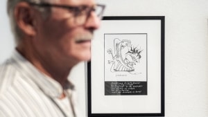 Den kendte Horsens-kunstner Frank Buchgraitz er klar med sit største projekt i de senere år: En bog med 50 skitser og 50 digte og en udstilling med adskillige større malerier. ”Skarns Streger & kata Strofer” hedder 