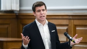 Venstre præsenterer udlændingeudspil på pressemøde Morten Dahlin er tirsdag blevet valgt som Venstres politiske ordfører, efter at Sophie Løhde er blevet indenrigs- og sundhedsminister. (Arkivfoto).