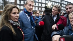  Morten Messerschmidt er tiltalt for at have skaffet uberettiget udbetaling af EU-midler til en konference, som skulle holdes i tilknytning til Dansk Folkepartis sommergruppemøde i Skagen i 2015. (Foto: Martin Sylvest/ Ritzau Scanpix 2022)