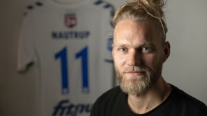 Rune Nautrup fik ikke meget spilletid i sin sidste tid i Kolding IF, hvor han var anfører i flere år og spillede hundredvis af kampe samt scorede 141 mål. Han kom til KoldingQ, hvor han var ansat på fuld tid som talentchef og var blandt andet ansvarlig for morgentræningen af klubbens unge talenter. Arkivfoto: Søren Gylling