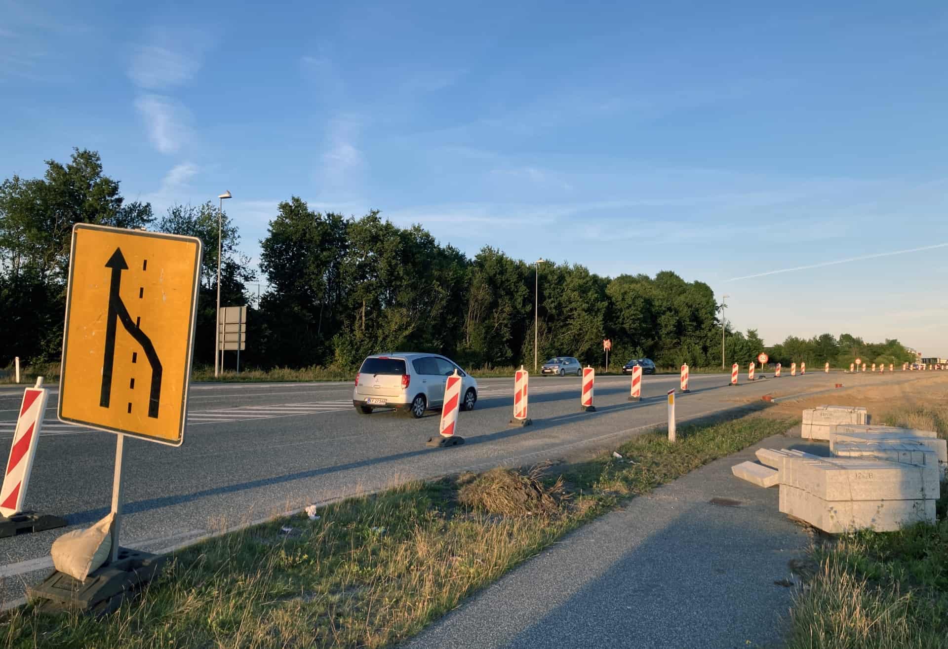 Bilist blæste forbi vejarbejde nu har han hverken kørekort eller bil