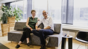 Heine Krog Iversen er sammen med sin kone, Anne Sondrup Iversen, og deres drenge flyttet fra Aarhus til Seattle på den amerikanske vestkyst for at være tættere på kunderne og på Microsoft. Arkivfoto.