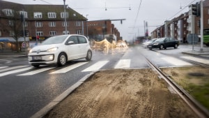 Letbane skaber problemer i vejkryds. Foto: Flemming Krogh.