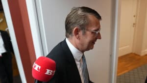 Troels Lund Poulsen vil være formand for Venstre. Og han har folketingsgruppen i ryggen. Foto: Mads Claus Rasmussen/Ritzau Scanpix