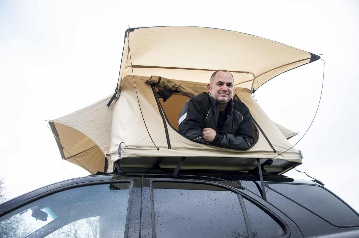 Dårligt humør pave Stor mængde Telt på toppen af bilen | fyens.dk