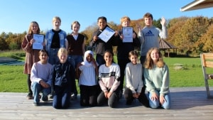 Elever fra Holluf Pile Skole, Ejerslykkeskolen og Sct. Hans Skole er med deres iværksætterprojekter blevet udvalgt til at dyste om en Odin Award i kategorien Odin Young. Foto: Odense Kommune