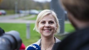 Merete Dea Larsen - nyeste formandskandidat i DF og en gave til Morten Messerschmidt. Arkivfoto: Claus Fisker/Ritzau Scanpix