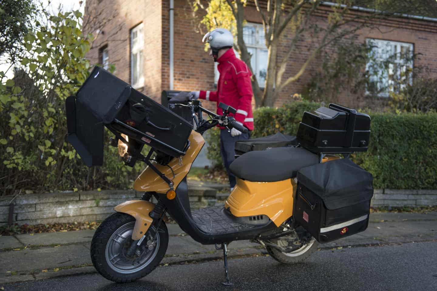 Opdatering: Stjålet post-scooter er med meste af dagens post jv.dk