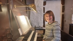 Organist Maria Kristiansen