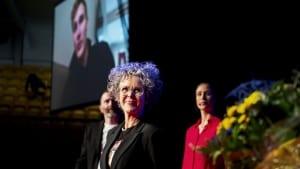 Fyens Stiftstidende er medarrangør af Sportslørdag. Victor Axelsen vandt prisen som Årets Fynske Sportsnavn: Birgitte Carol Heiberg