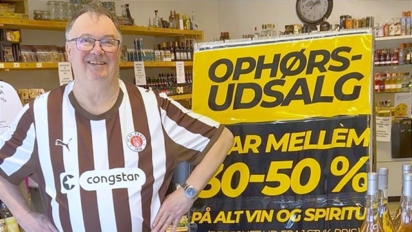 Palle lukkede - og kunderne tømte hylderne på kort tid: Så mange tusinde vinflasker solgte han