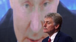 Smitrij Peskov er talsperson for styret i Kreml, og han kalder det 