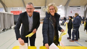 Ved sidste valg i 2017 sejrede Venstre overbevisende i Tønder, og borgmester Henrik Frandsen fik flest personlige stemmer. Tre år senere er han vraget som partiets borgmesterkandidat. Arkivfoto: Betina Skjønnemand