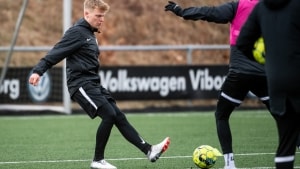 Tjekken Jan Zamburek er ny mand hos Viborg FF og trænede onsdag for første gang sammen med resten af spillertruppen. Foto: Morten Pedersen