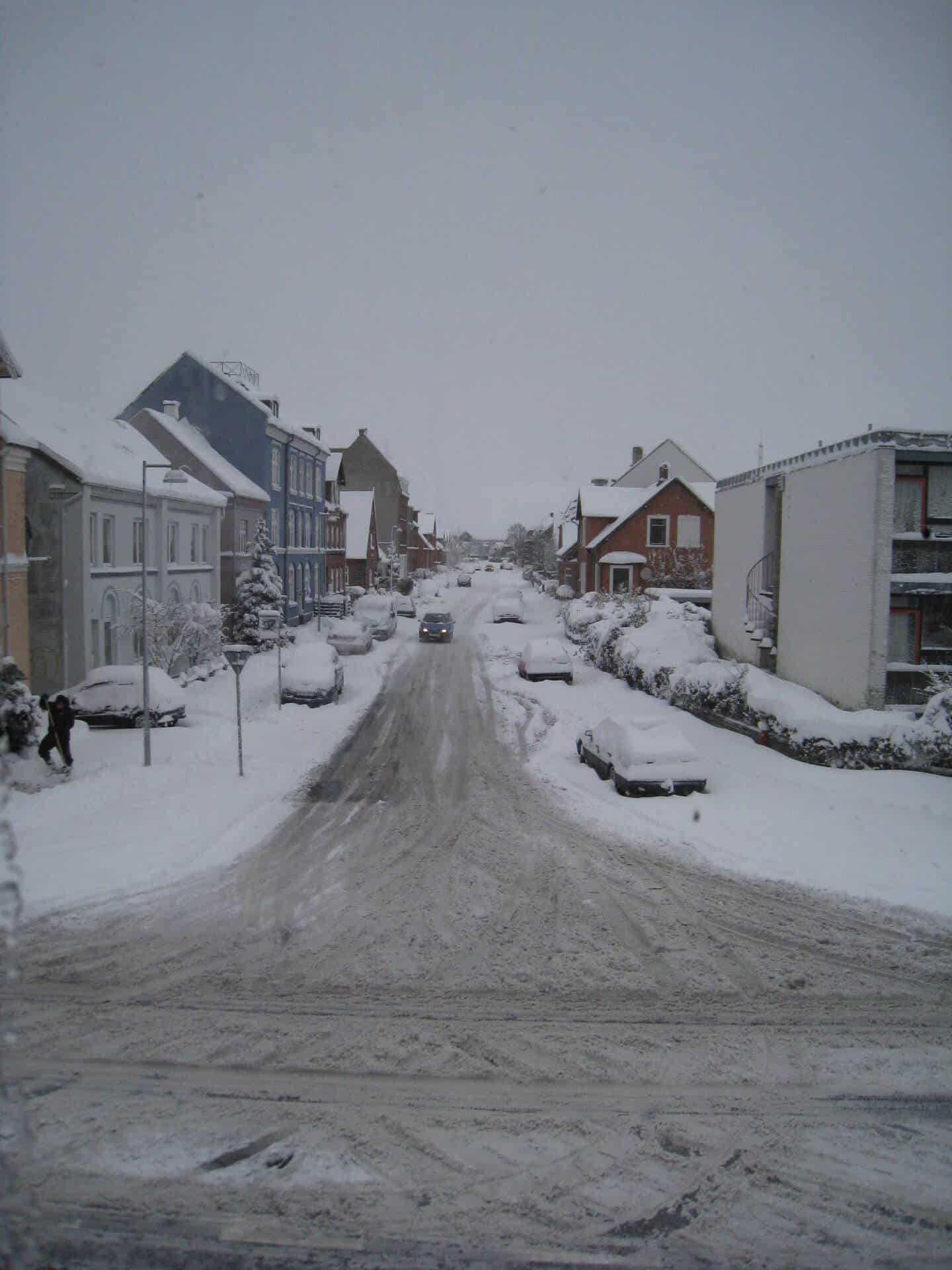 meget sne der er faldet på Fyn! | fyens.dk