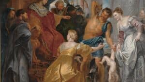 Et af de billeder, der endnu ikke er nået frem, er Peter Paul Rubens' 'Salomons Dom' fra ca. 1617, som skal komme fra Statens Museum for Kunst.