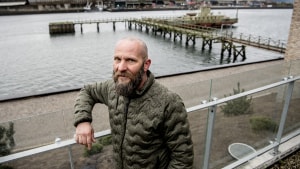 Esben Hedeager håber, at flere fonde vil betale de tre-fem millioner kroner, som det kommende Bering-monument ventes at koste. Foto: Morten Pape