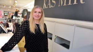 Marianne Jørgensen driver tøjbutikken Kas'mir i Søndergade. Arkivfoto