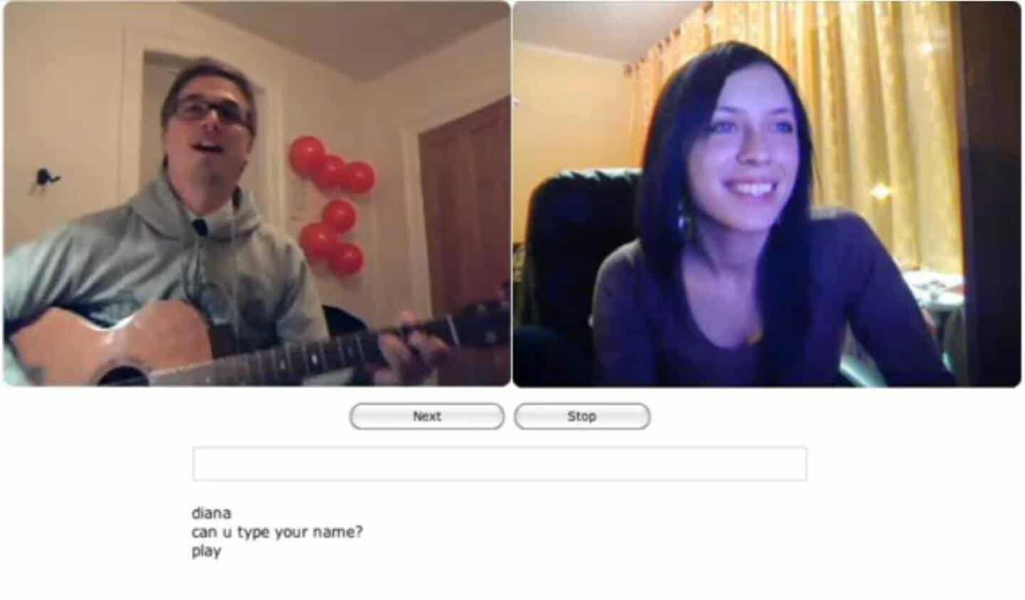 Chatroulette love song what happened to diana
