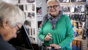 70-årige Gerda Garn kan nu fejre 1 års jubilæum: - Jeg haft rigtig, rigtig, rigtig travlt | ugeavisen.dk