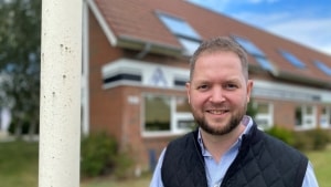 En af de tre ejere er Michael Grue, der her ses ved ejendomsmæglerkontoret i Varde. Arkivfoto: Christine Aagaard-Kragh