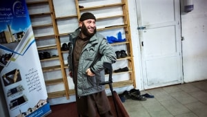 - Naturligvis fortsætter jeg som imam i Grimhøjmoskéen. Jeg har intet ulovligt gjort, påstår Oussama El-Saadi på trods af, at han nu kan se frem til tre måneders fængsel. Foto: Niels Ahlmann Olesen