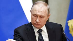 Selv om Vesten er begyndt at sende mere avancerede våben til Ukraine, er det stadig USA's overbevisning, at Vladimir Putin formentlig kun vil bruge atomvåben under konflikten med Ukraine, hvis han føler, at hans eget regime er truet. Det siger flere kilder til CNN. (Arkivfoto). Foto: Sputnik/Reuters