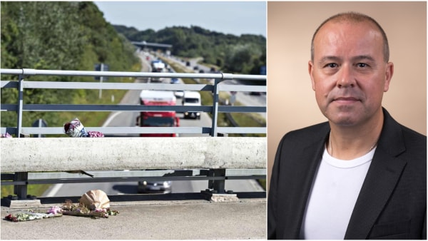 Stenkast fra bro dræbte kvinde: Carsten var den første på stedet - Jeg hører en lille dreng græde