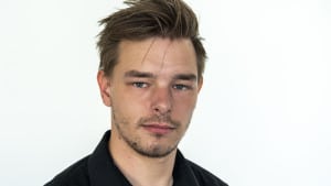 Mathias Hansen, sportsjournalist på Århus Stiftstidende. Foto: Axel Schütt