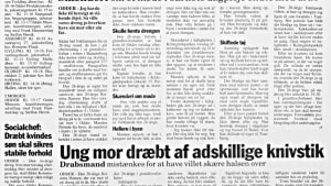 I følge Ekstra Bladet begik den 51-årige, der er sigtet for at have dræbt en 43-årig kvinde i Malling, i 1995 drab på sin ekskæreste i Odder.