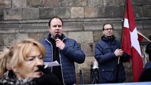 Martin Henriksen (DF) har åbent kritiseret andre medlemmer af hovedbestyrelsen for at prøve at knægte hans ret til at argumentere for sin linje i udlændingedebatten. Foto: Philip Davali/Ritzau Scanpix