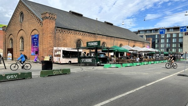 Ridehuset er forvandlet til madmekka under Festugen