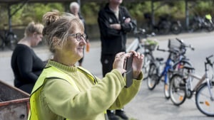 Inger Larsen Ørbæk fra Cyklistforbundet. Arkivfoto: Morten Dueholm