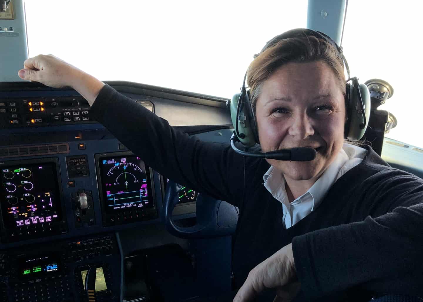 Pilot vil i byrådet: Hun luft under vingerne, men hun vil ikke hænge i lygtepælene | jv.dk