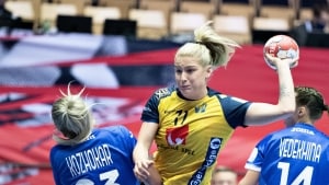 Svenske Nina Dano fik debut for HH Elite med en håndfuld scoringer i sejren over Herning-Ikast på 29-26. Arkivfoto: Henning Bagger/Ritzau Scanpix