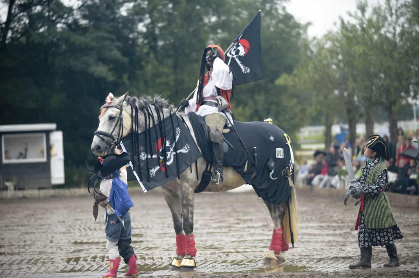 Fotos: Heste i fastelavnskostumer - Esbjergrytter med i toppen som Jack Sparrow jv.dk