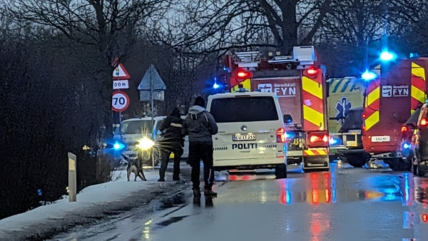 To mænd alvorligt kvæstet efter ulykke