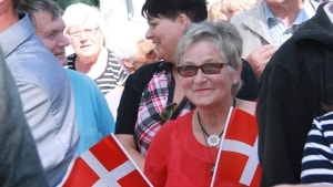 Irene Jensen i Bogense i 2013, da dronningen kom forbi i anledning af 725-året for byen som købstad. Foto: Sophie Lysholt Hansen