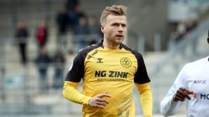 Malte Kiilerich stod for oplægget til det afgørende mål mod sin tidligere klub. Foto: Ole Nielsen.