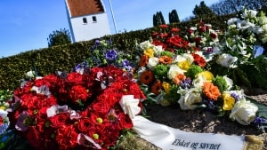 Allan Petersen, der repræsenterede Dansk Folkeparti i Hedensted Byråd, blev begravet lørdag 26. marts fra Rårup Kirke. Foto: Mikkel Hamann Johnsen