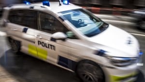 Endnu en vanvidsbilist kom mandag aften i karambolage med Østjyllands Politi. Foto: Mads Claus Rasmussen
