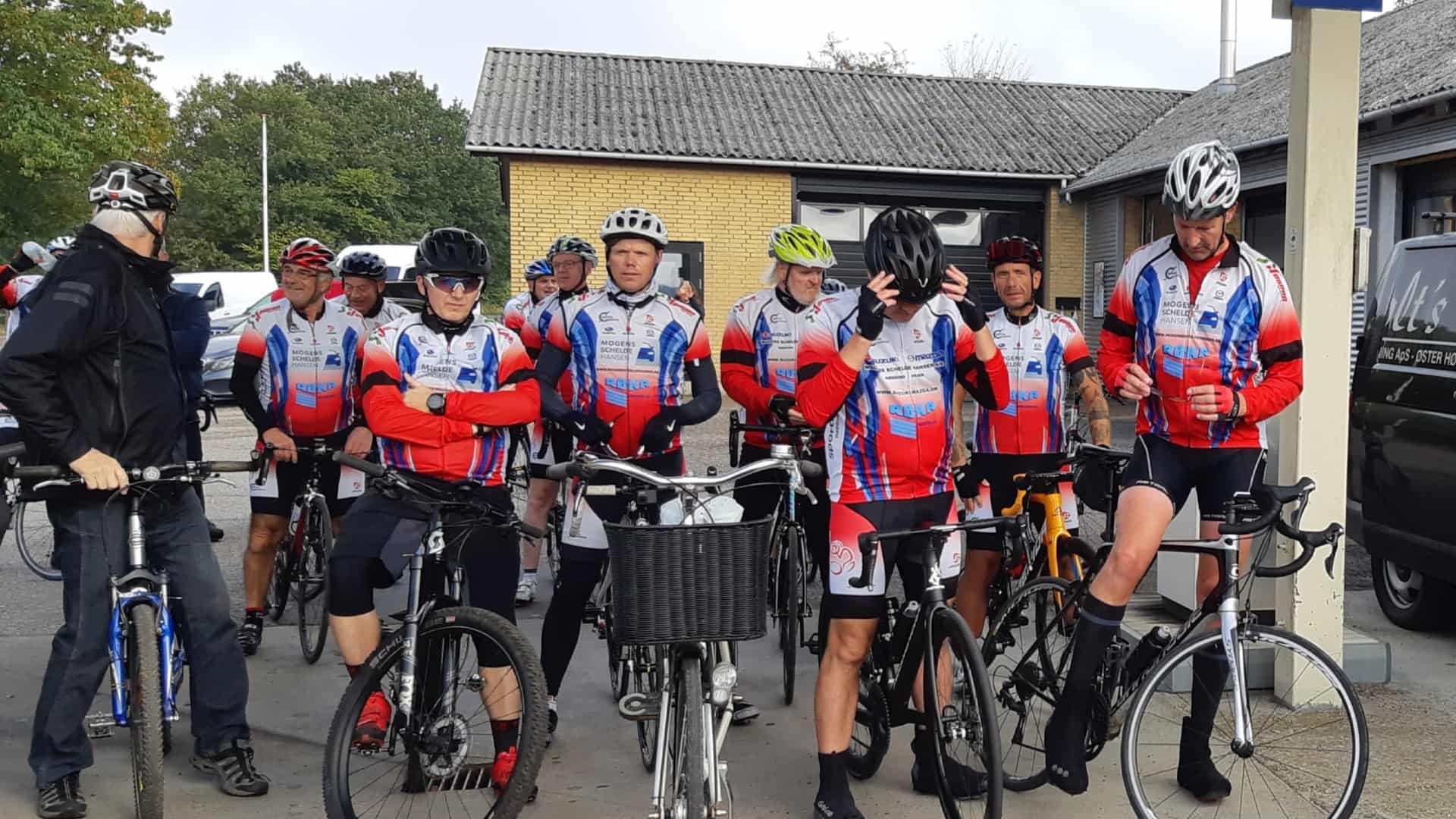 Cykelklub var med til at indvie ny cykelsti mellem Rødding og Hellet ...