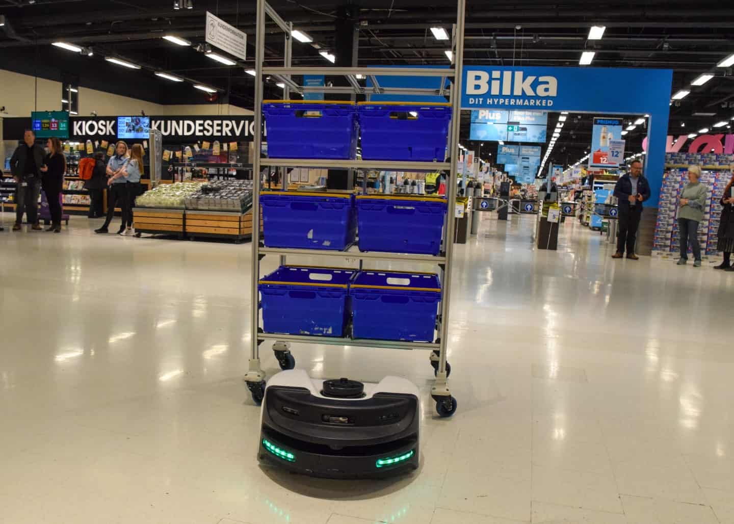 ubetalt Citron skarp Bilka i Odense først i verden: Hils på robotterne, når du køber stort ind |  fyens.dk