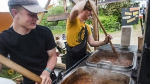 I 2019 blev der blandt andet serveret chilli con carne. I år er alle retter på Northside kødfri. Arkivfoto: Flemming Krogh