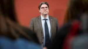 Mads Fuglede skal ikke længere være USA-kommentator. Foto: Mads Claus Rasmussen/Ritzau Scanpix