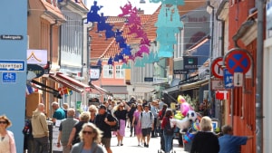 Udfordringerne står i kø for handelslivet i Helsingør, men byen står faktisk godt rustet tilfremtiden, mener udlejningsekspert. Foto: Lars Johannessen.