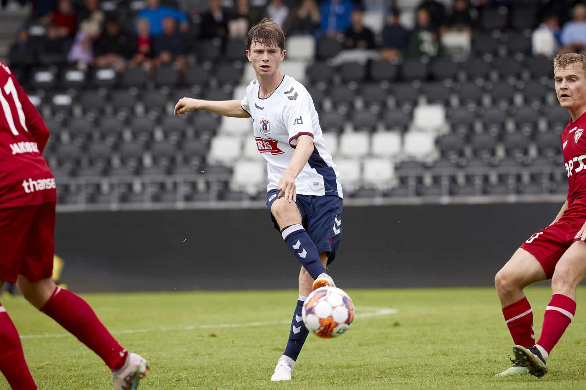 Det Var Med En Ny Nordmand På Holdet At Agf Brændte Sig Til En Sejr Over Fc Fredericia Stiftendk 