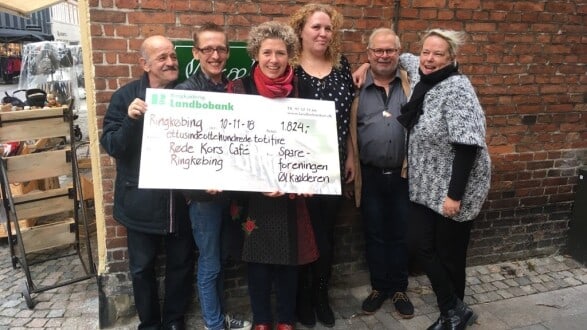 røde kors donation