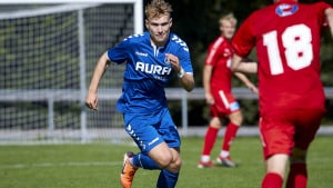 Anton Søjberg har tidligere spillet ungdomsfodbold i AGF. Arkivfoto: Ole Nielsen