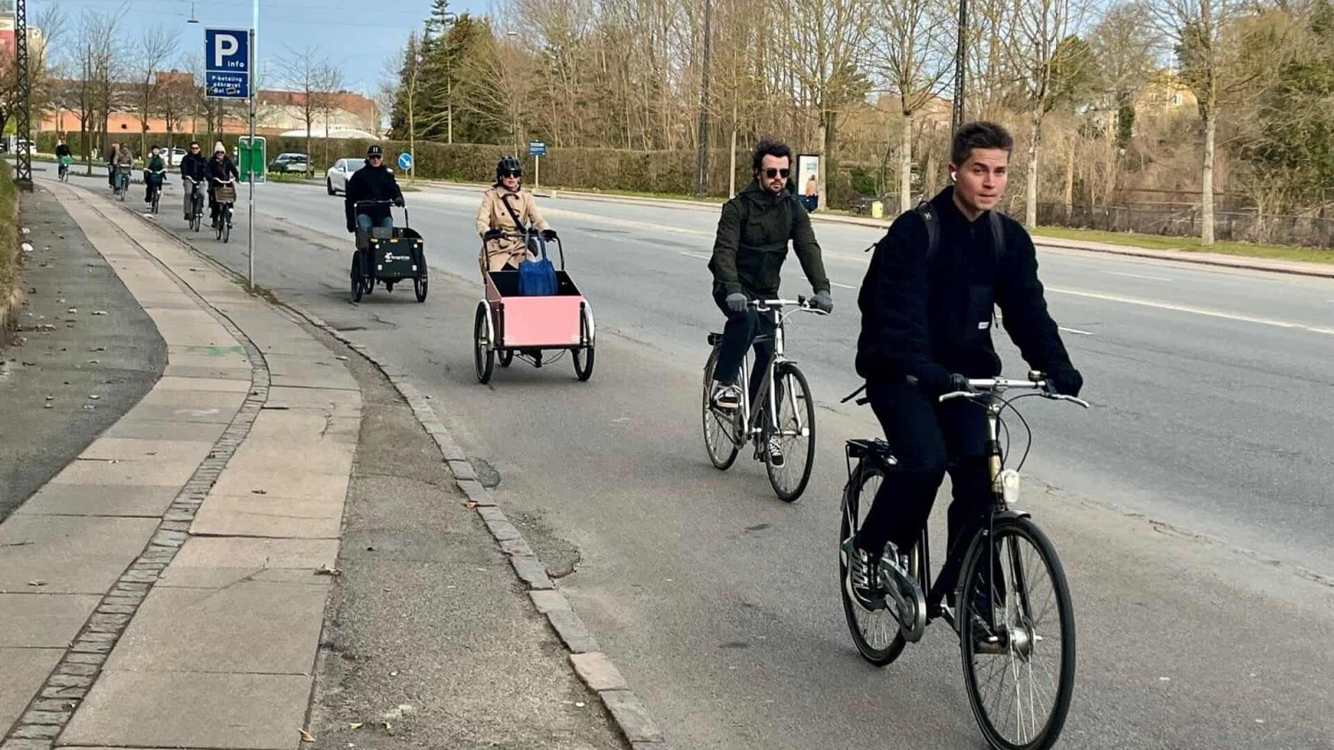 Udvidelse af cykelstier på Vigerslev Allé i København